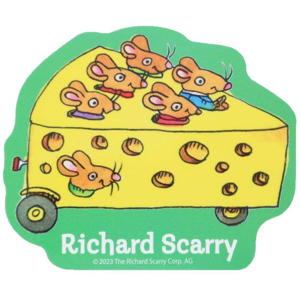 Richard Scarry Die-cut Vinyl Sticker