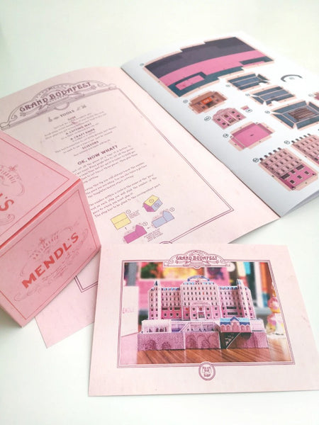 The Grand Budapest Hotel - Papercraft Paper Model