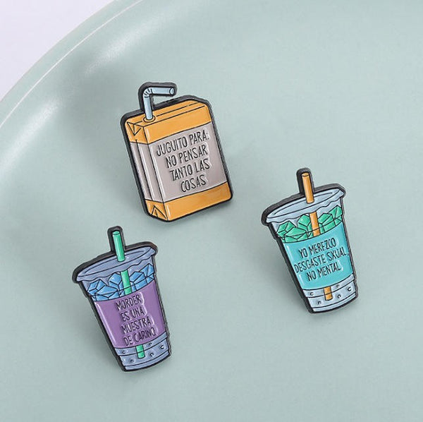Drink Pin Badge