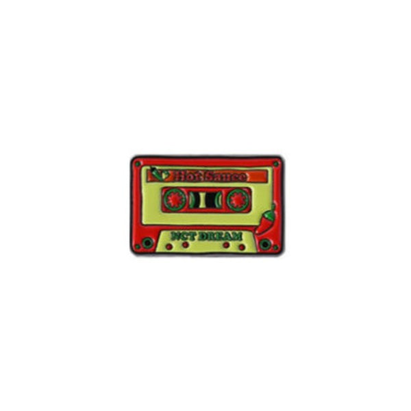 Cassette Tape Pin Badge