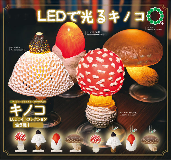 Mushroom LED Light / ball chain mascot
