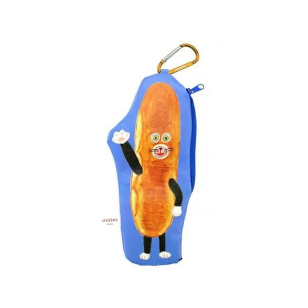 "PANDOROBOU: Bread Thief" Odekake Pouch with Carabiner "BLIND CAPSULE"