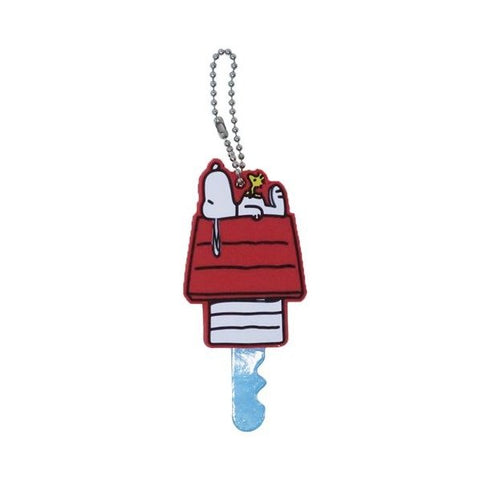 Rubber Key Cap - Snoopy + House